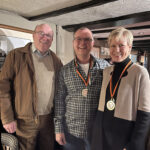 2023 MAD Medal Presentation - Phil Parry with Simon & Mandy Gatward