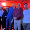Lesley, Sharon, Nev, Phil, and Jonny.