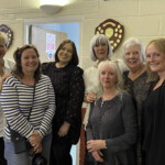 Mandy, Sarah, Rebecca, Lesley, Su, Fiona, and Bee.