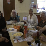 Team 'We Live in Hope' with Lesley, Rebecca, Su, Mandy, Fiona, and Roger.