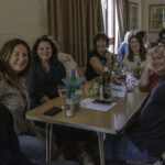 Team 'Who Dares Gins' with Gabe, Vicky, Christina, Adrian, Jess, Susan, Jo, and Dan.